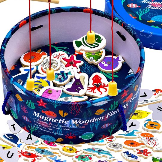 Jaques of London Magnetic Fishing Game for Kids | Educational Toddler Toys