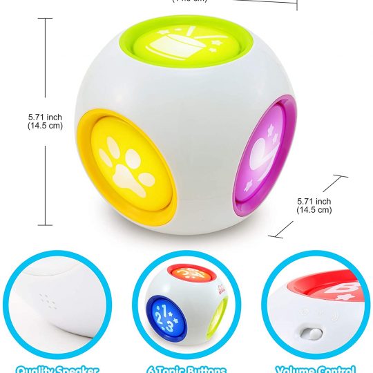 BEST LEARNING Learning Cube - Educational Activity Center Block Toy for Infants Babies Toddlers for 6 Month and up