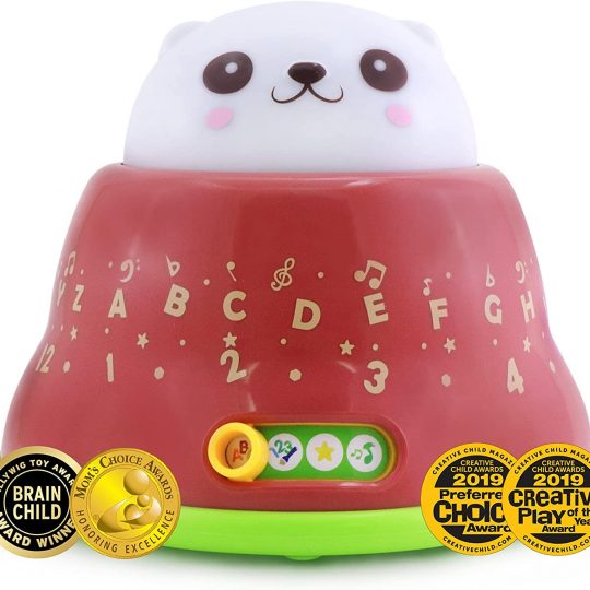 BEST LEARNING Whack & Learn Mole - Interactive Light-Up Educational Toy for Kids 6 to 36 Months Old, Infants and Toddlers