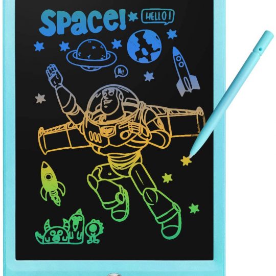 ORSEN LCD Writing Tablet Doodle Board, 10-inch Drawing Tablet, Gifts for Boys Girls Colorful Writing Pad, Learning Educational Kids Toys